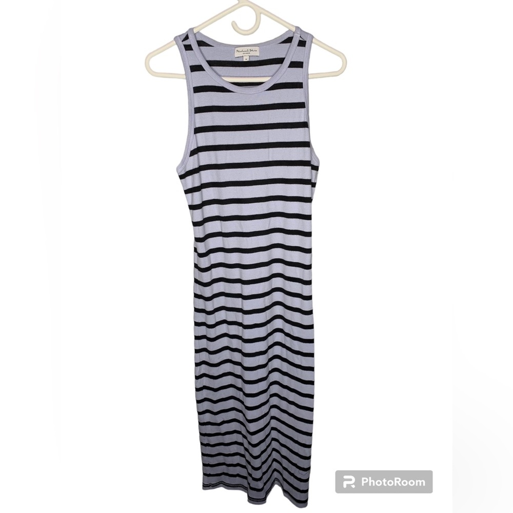 Nordstrom Michael Stars Ruby Stripe Cotton Blend Tank Dress